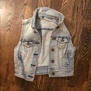 Denim vest